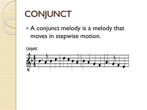 conjunct music definition: The harmonious blend of past and present