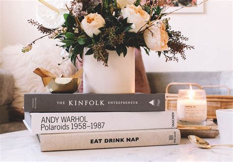 how to style coffee table books: a unique perspective on arranging decorative items